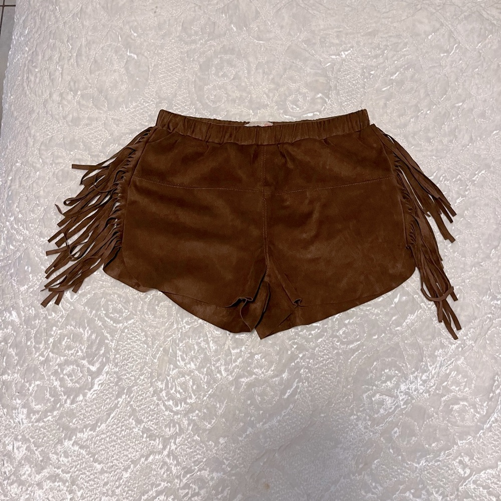 XS GB Fringe Shorts